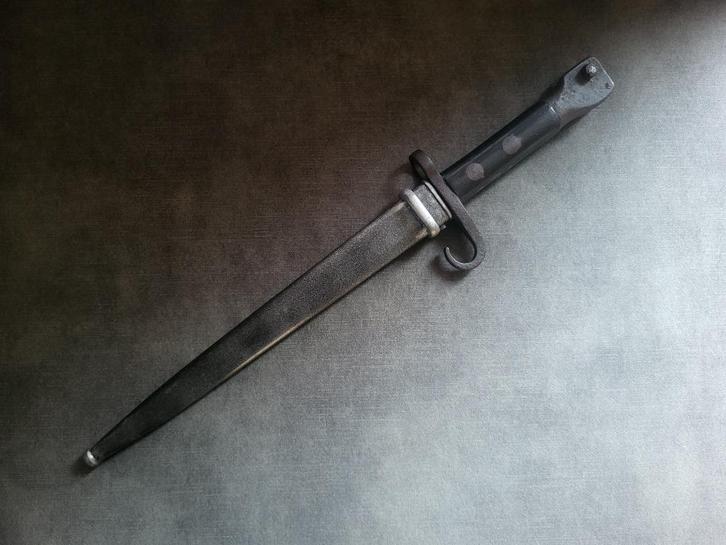 Repro schede voor KNIL bajonet, Verzamelen, Militaria | Tweede Wereldoorlog, Landmacht, Mes of Dolk, Nederland, Ophalen of Verzenden