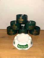 Heineken spiegel en asbakken, Ophalen of Verzenden, Zo goed als nieuw, Reclamebord, Plaat of Schild, Heineken