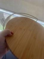 NEW- Draaiplateau, organizer bamboe, 28 cm, Ophalen of Verzenden, Nieuw, Rechthoekig, Hout