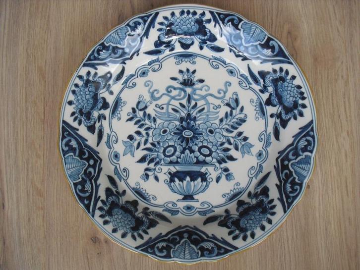 Makkum bord 1005 Tichelaar J de B 28 cm Delfts blauw, Antiek en Kunst, Antiek | Wandborden en Tegels, Ophalen of Verzenden