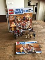 Lego Star Wars 7670 Hailfire droid & Spider droid, Ophalen of Verzenden, Zo goed als nieuw, Complete set, Lego