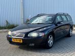 Volvo V70 2.4D Edition Navi Clima Leer Zwart, 179 €/maand, 1553 kg, Leder en Stof, V70