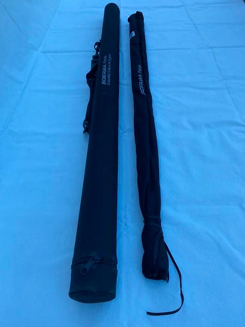 Dubbelhandige Scierra Ferox vliegenhengel 15ft # 10/11, Watersport en Boten, Hengelsport | Vliegvissen, Zo goed als nieuw, Ophalen of Verzenden
