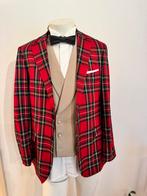 NIEUW Feestelijke Schotse Ruit Kostuum, Verzenden, Nieuw, Maat 52/54 (L), Rood
