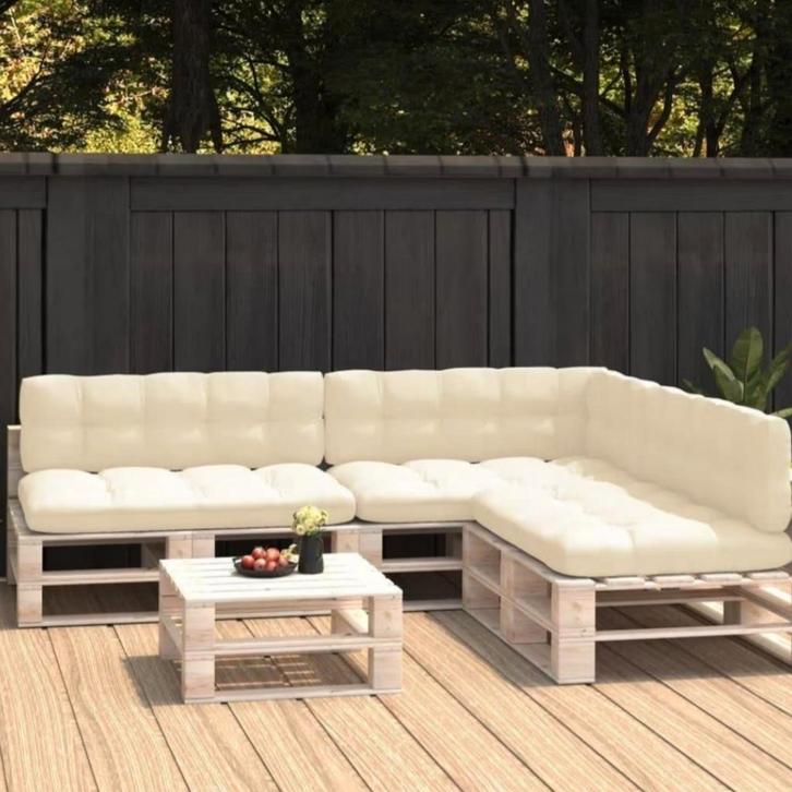 NIEUWE Tuinkussens Palletbankkussens grijs wit rood bordeaux, Tuin en Terras, Tuinmeubel-accessoires, Nieuw, Ophalen of Verzenden