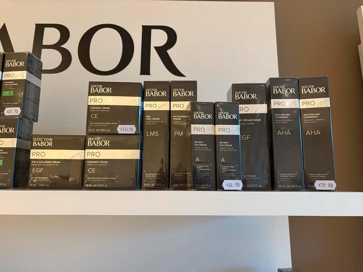 Grote partij Babor Pro producten, Sieraden, Tassen en Uiterlijk, Uiterlijk | Cosmetica en Make-up, Nieuw, Toebehoren, Gehele gezicht