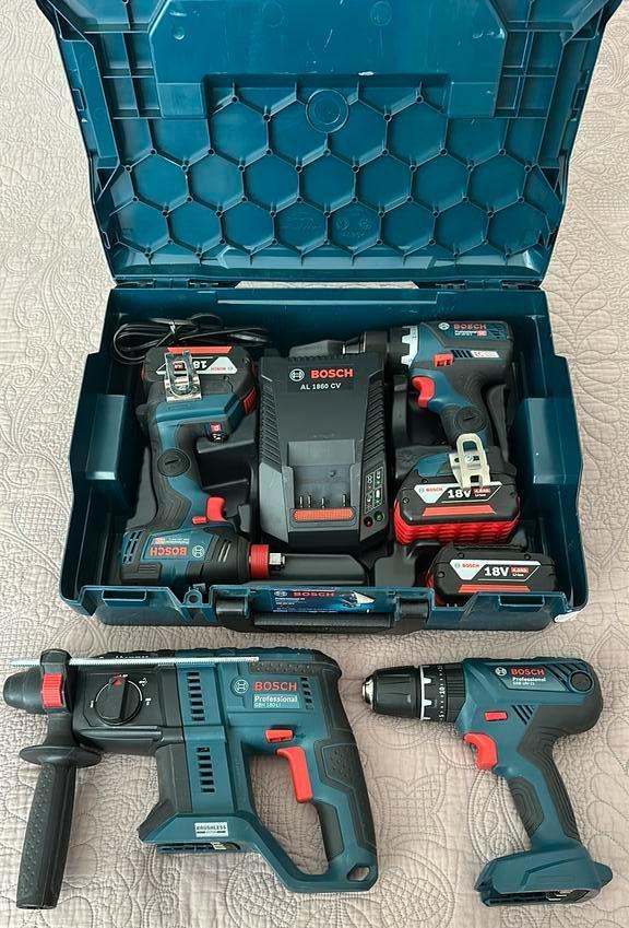 Bosch 18V Professional Gereedschapset, Doe-het-zelf en Verbouw, Gereedschap | Handgereedschap, Nieuw, Ophalen of Verzenden