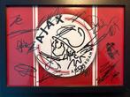 Ajax logo met originele handtekeningen van de spelers ‘22, Verzamelen, Sportartikelen en Voetbal, Ophalen of Verzenden, Nieuw