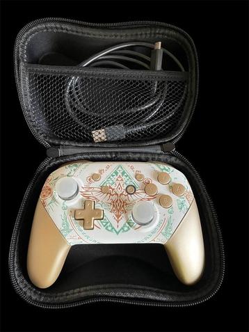 Nintendo Switch Pro controller(Zelda TOTK) beschikbaar voor biedingen