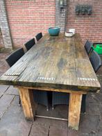 Gratis Tuintafel 250x100, Ophalen, Gebruikt, Rechthoekig, Hout