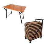 Aanbieding kar met 25 Tentamentafels Stabiel, Verzenden, Nieuw, Overige