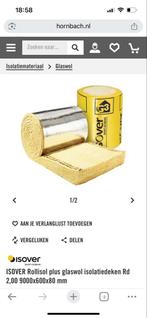 2x Isover rollisol plus isolatie - Nieuw, 4 tot 8 cm, Nieuw, Ophalen of Verzenden, 15 m² of meer