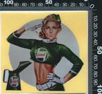 Sticker: Castrol - Sexy Pompbediende, Verzamelen, Ophalen of Verzenden, Zo goed als nieuw, Auto of Motor