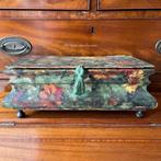 Engels brocante Trinket box uit 1930, Antiek en Kunst, Ophalen of Verzenden
