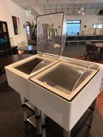 2x schepijsvitrine tafelmodel - 2x5 liter, Ophalen, Gebruikt, Koelen en Vriezen