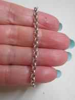 Zilveren vintage jasseron armbandje nr.1084, Sieraden, Tassen en Uiterlijk, Armbanden, Verzenden, Gebruikt, Zilver, Zilver