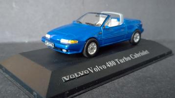 Volvo 480 Turbo Cabriolet 1:43 Atlas Collections Pol  beschikbaar voor biedingen
