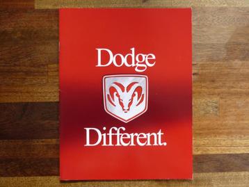 Dodge Different, programma alle modellen (2000, USA) beschikbaar voor biedingen