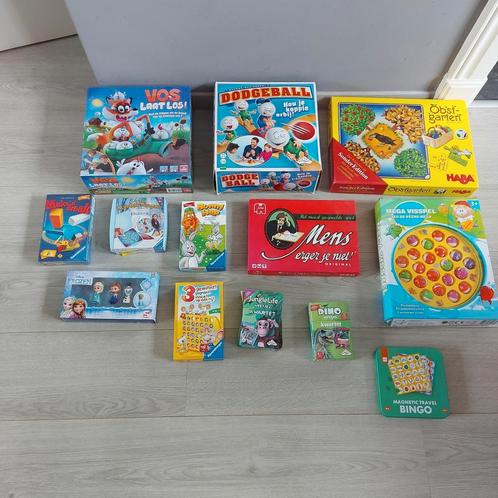 Verschillende peuter/kleuter spelletjes oa Boomgaard,visspel, Kinderen en Baby's, Speelgoed | Educatief en Creatief, Gebruikt