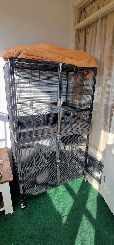 Grote fretten kooi, Dieren en Toebehoren, Knaagdieren en Konijnen | Hokken en Kooien, Nieuw, Kooi, 90 cm of meer, 75 tot 110 cm