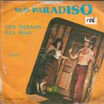 Vinylsingle duo paradiso gezocht, Ophalen of Verzenden, Zo goed als nieuw, Overige formaten, Levenslied of Smartlap