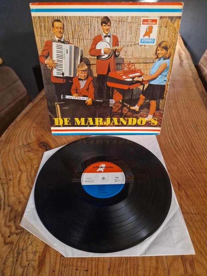 De Marjando's - Vinyl LP - Elf Provinciën, Cd's en Dvd's, Vinyl | Pop, Gebruikt, Voor 1960, 12 inch, Ophalen of Verzenden