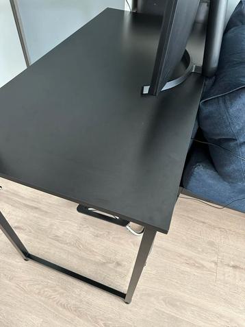 Bureau zwart 108x55 cm