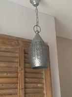 Zilverkleurig oosterse filligrain hanglamp, Huis en Inrichting, Lampen | Hanglampen, Ophalen of Verzenden, Zo goed als nieuw, Minder dan 50 cm