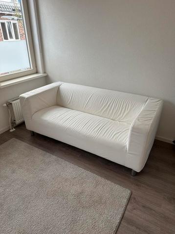 GRATIS! Witte 3-zits bank