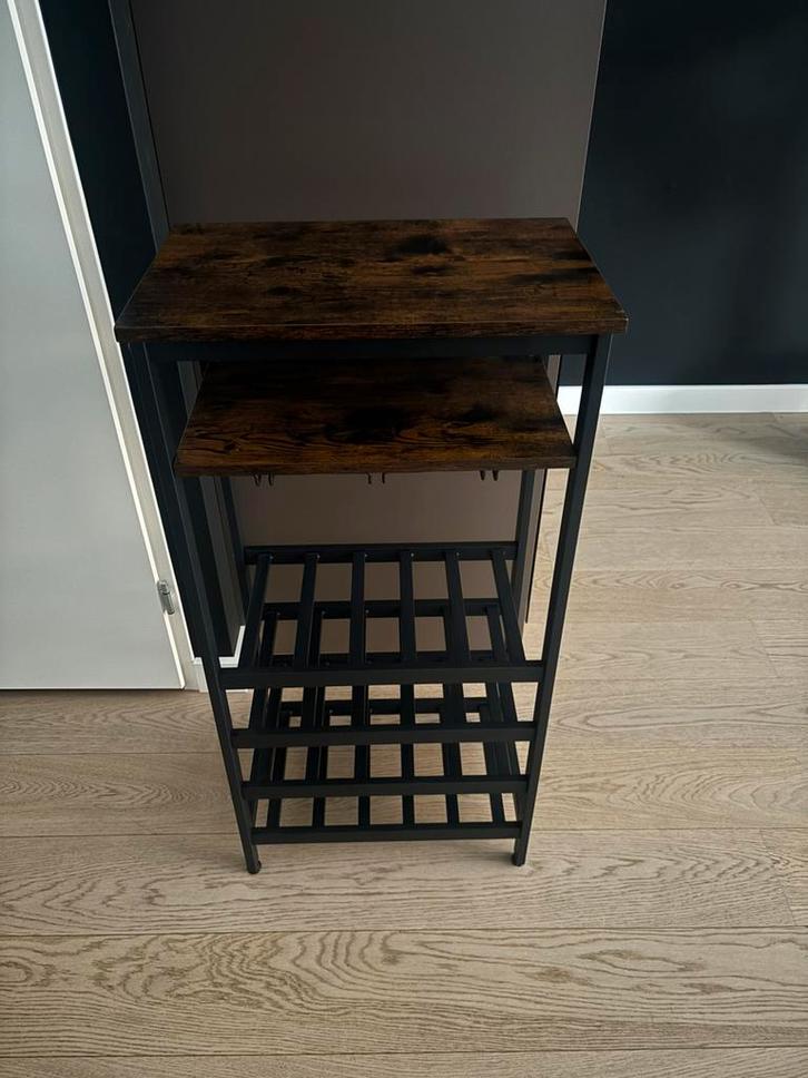 Wijnrek, Huis en Inrichting, Woonaccessoires | Wijnrekken, Zo goed als nieuw, Minder dan 50 cm, Ophalen