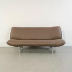 ACTIE!! 2x Leolux Tango 2-zits/192cm Bank Taupe - Gepolijst, 150 tot 200 cm, Tweepersoons, 75 tot 100 cm, Ophalen of Verzenden