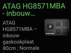 Atag gaskookplaat met wokbrander, Ophalen, Gebruikt, Inbouw, Gas