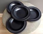 4 Borden 28 cm Wedgwood Everyday Black & White, Huis en Inrichting, Keuken | Servies, Overige materialen, Ophalen of Verzenden