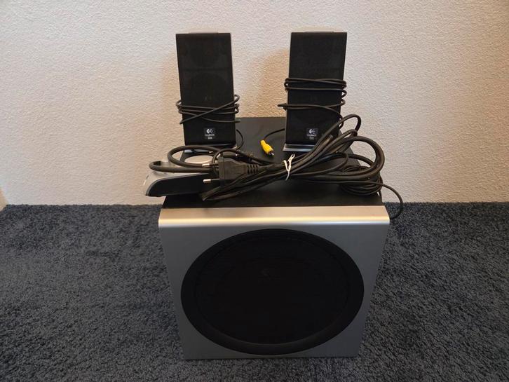 Logitech Z2300 2.1 Speakerset met Subwoofer, Audio, Tv en Foto, Luidsprekers, Gebruikt, Complete surroundset, 120 watt of meer
