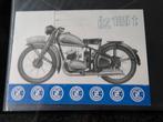 Folder Jawa CZ Model CZ125 T Telegabel, Motoren, Verzenden, Overige merken