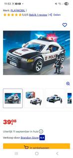 Playmobil politie auto 5673, Ophalen of Verzenden, Zo goed als nieuw