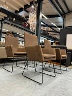 4 Nieuw Label van den Berg Donna Eetkamerstoel Leer Bruin, Montis Design on Stock eyye Pode Leolux, Bruin, Nieuw, Leer