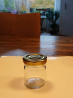 nieuwe potjes van 40 ml met deksel, Ophalen of Verzenden, Nieuw, Glas, Pot, Bus of Blik
