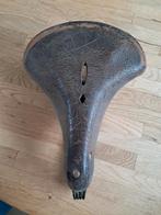 Ouderwetse Lepper fietszadel, Ophalen, Gebruikt, Zadel