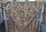 WO2 Duits  - Zeltbahn Splittertarn WH - Tenthelft Poncho, Verzamelen, Militaria | Tweede Wereldoorlog, Ophalen of Verzenden, Landmacht