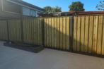 Grenen hout-beton schutting vanaf €100,- pm incl montage, Tuin en Terras, Ophalen, Nieuw, Hout, 1 tot 2 meter