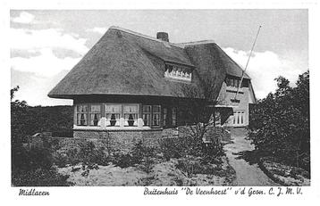 959194 Midlaren Drenthe CJMV De Veenhorst Nette oude kaart beschikbaar voor biedingen