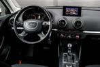 Audi A3 Sportback 1.4 TFSI AUTOMAAT - LED - NAVI - BLUETOOTH, Euro 5, Stof, Gebruikt, Zwart
