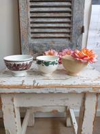 3 Spoelkommetjes Alpes B.F. & Wedgwood, Ophalen of Verzenden