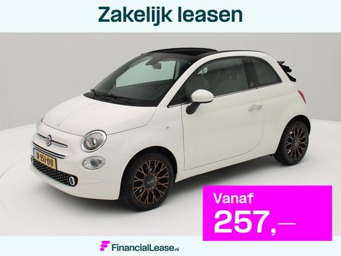 Fiat 500C 0.9 TwinAir Turbo 120TH Edition, Auto's, Fiat, Bedrijf, Lease, Financial lease, 500C, ABS, Airbags, Airconditioning