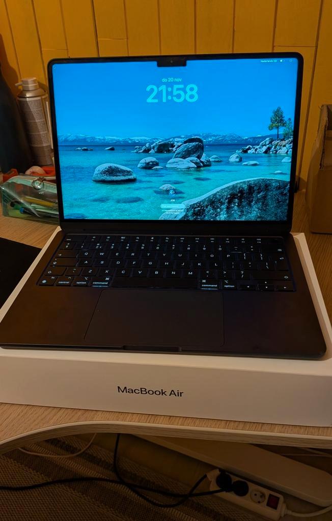 MacBook Air M3 13inch, 16GB/256GB, Computers en Software, Apple Macbooks, Zo goed als nieuw, MacBook Air, 13 inch, Minder dan 2 Ghz