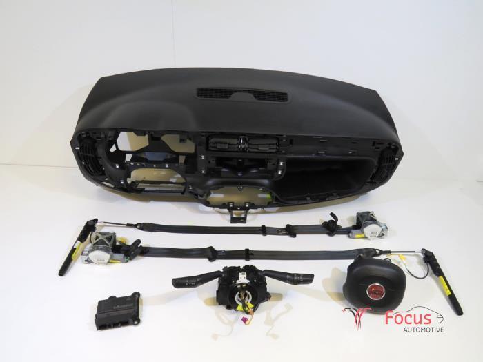 Airbag set + dashboard van een Fiat Panda, Auto-onderdelen, Overige Auto-onderdelen, Fiat, Gebruikt, 6 maanden garantie, 12 maanden garantie