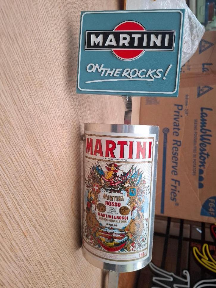 Zeldzame Martini dispenser / flessenhouder, Verzamelen, Merken en Reclamevoorwerpen, Nieuw, Gebruiksvoorwerp, Ophalen of Verzenden