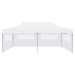 Partytent pop-up met zijwanden 3x6 m staal wit gratis bezrgd, Tuin en Terras, Partytenten, Nieuw, 2 meter of meer, 5 tot 8 meter