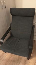 Ikea Fauteuil, zwartbruin/Skiftebo donkergrijs, Ophalen, Zo goed als nieuw, 75 tot 100 cm, 50 tot 75 cm